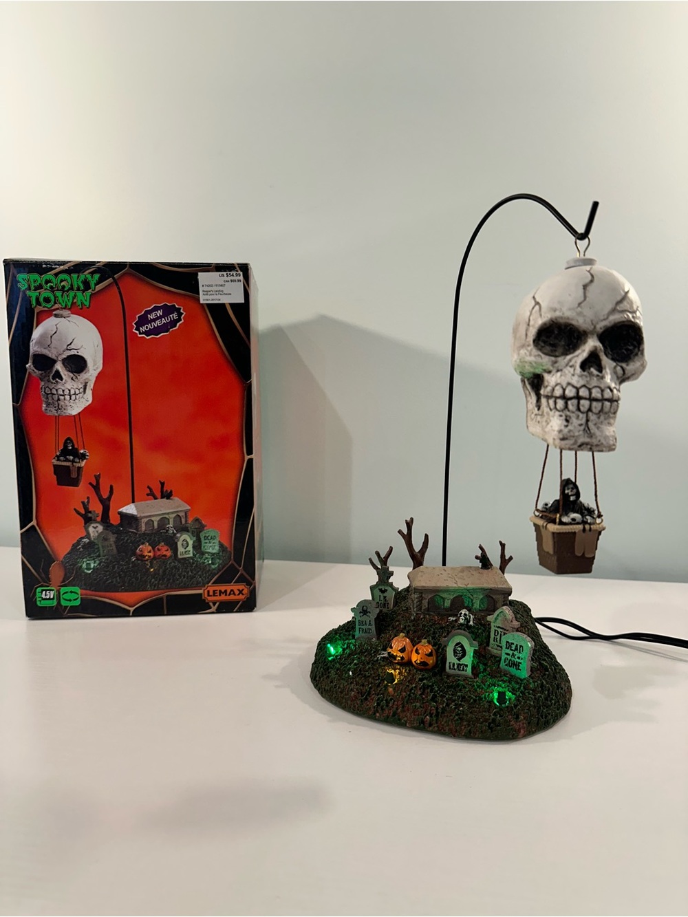 Lemax Spooky Town Reaper’s Landing - Tested and Complete!